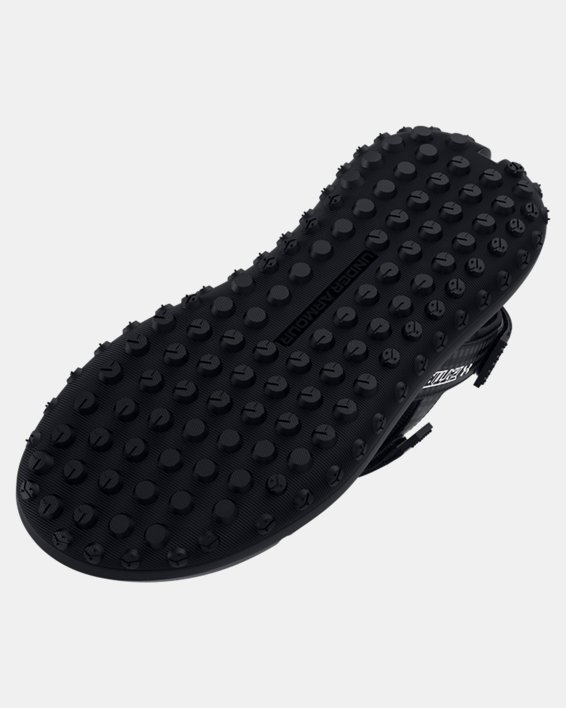 Unisex UA Fat Tire Hiking Sandals in Black image number 4